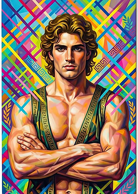 Greek God Portrait