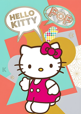 Hello Kitty Pop Art