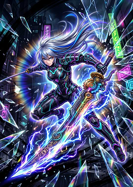 The Cyberpunk Valkyrie
