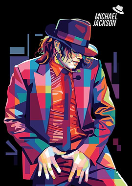Michael Jackson Pop Art Portrait