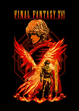 Final Fantasy XVI Phoenix and Clive