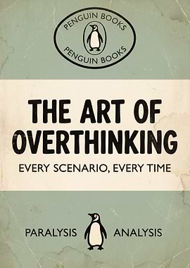 The Art of Overthinking Penguin Books Cover