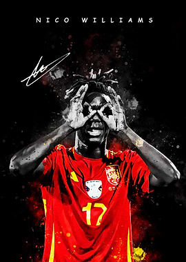Nico Williams Celebration