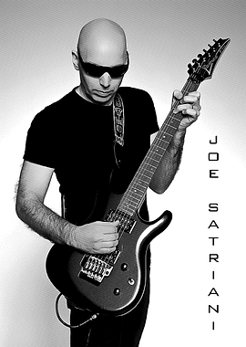 Joe Satriani playing guitar