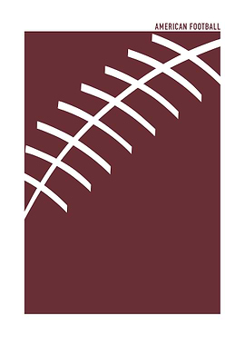 American Football Graphic