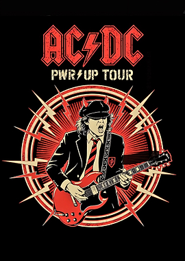 AC/DC PWR UP Tour Graphic