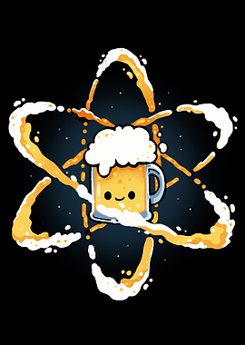 Cute Beer Atom