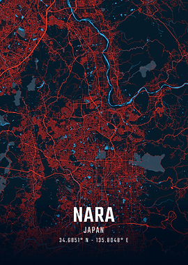 Nara City Map