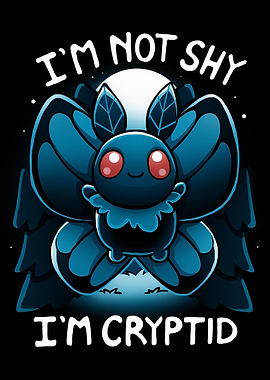 Mothman Cryptid Funny Quote