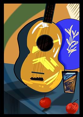 Guitar and Apples