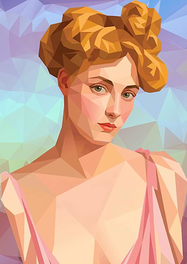 A blonde beauty