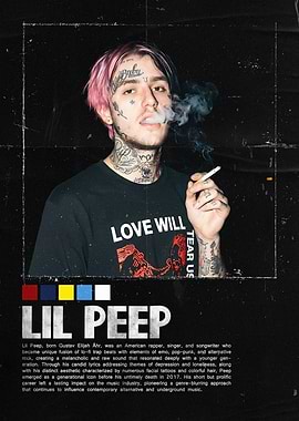 Lil Peep Portrait