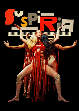 Suspiria Movie Poster with Dancers