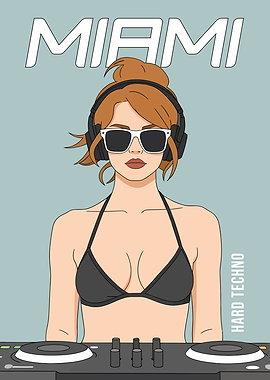 Miami Hard Techno DJ