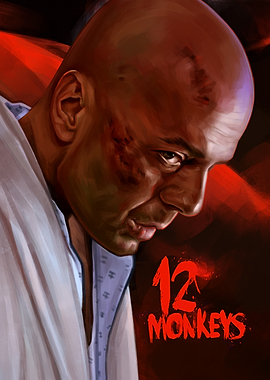 12 Monkeys Movie Poster Art