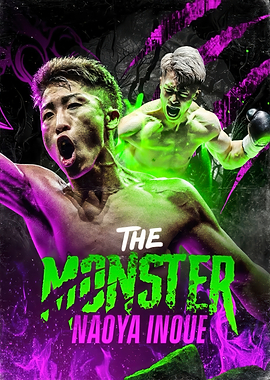 Naoya Inoue The Monster Boxing Poster