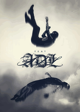 Yeat Album Art Falling Figures