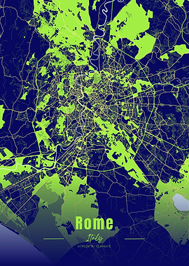 Rome City Map