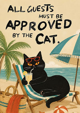 Cat Approved Beach Vacation