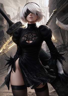 2B from NieR: Automata