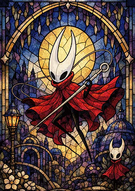 Hornet Stained Glass Art