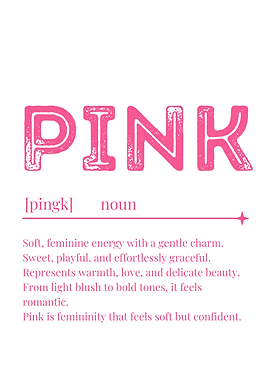Pink Definition Art