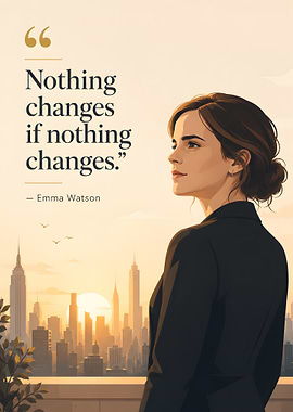 Emma Watson Inspirational Quote