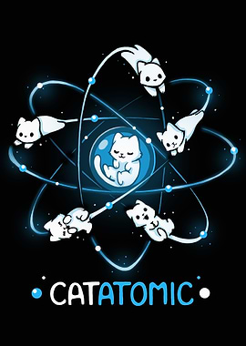Catomic Atom with Cute Cats