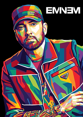 Eminem Pop Art Portrait