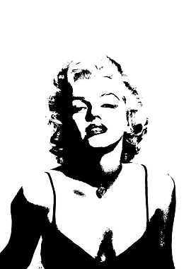 Marilyn Monroe Pop Art Portrait