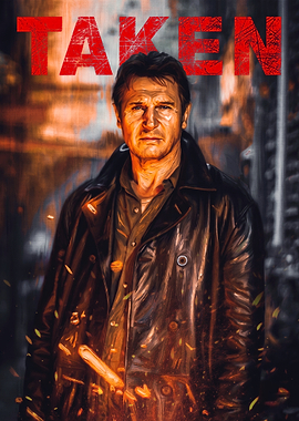 Liam Neeson as Bryan Mills in Taken