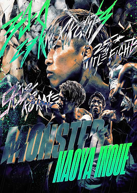 Naoya Inoue Monster Boxing Poster