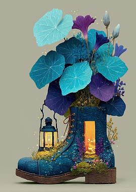 Enchanted Boot Garden