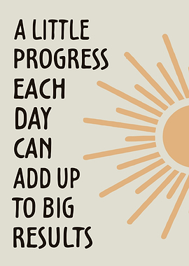 Inspirational Sun and Text