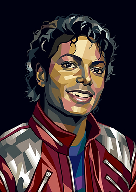 Michael Jackson Pop Art Portrait