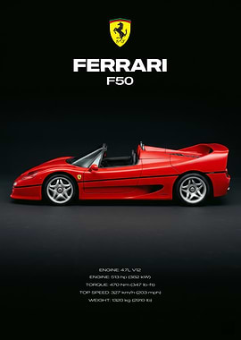 Ferrari F50 Supercar