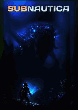Subnautica Game Cover Art