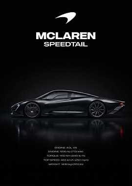 McLaren Speedtail Car