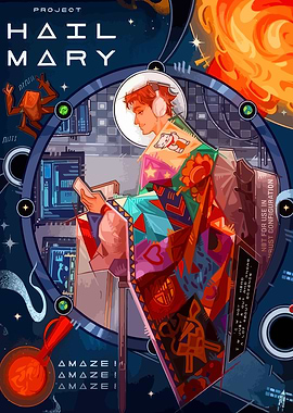 Project Hail Mary Space Art