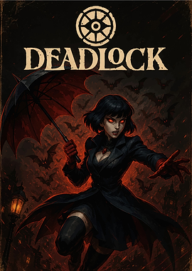 Deadlock Vampire Woman with Umbrella
