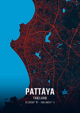 Pattaya City Map
