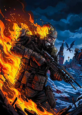 Metro 2039 Gaming Poster