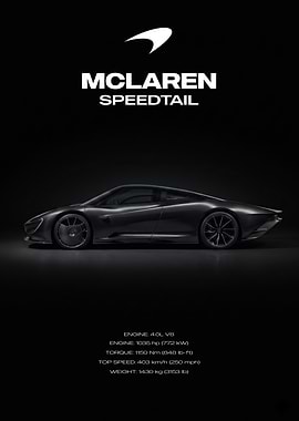 McLaren Speedtail Car