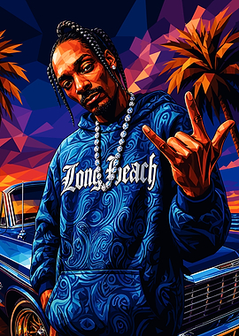 Snoop Dogg Long Beach Art