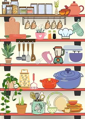 Kitchen Shelves