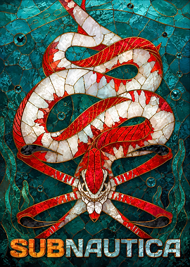 Subnautica Stained Glass Art