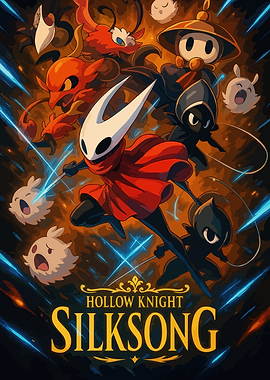 Hollow Knight Silksong Poster