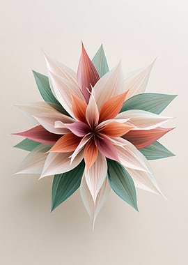 Abstract Floral Design