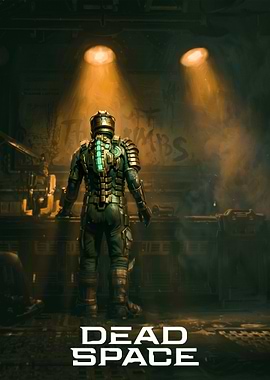 Dead Space Isaac Clarke Poster