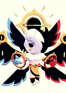 Angel with Brawl stars